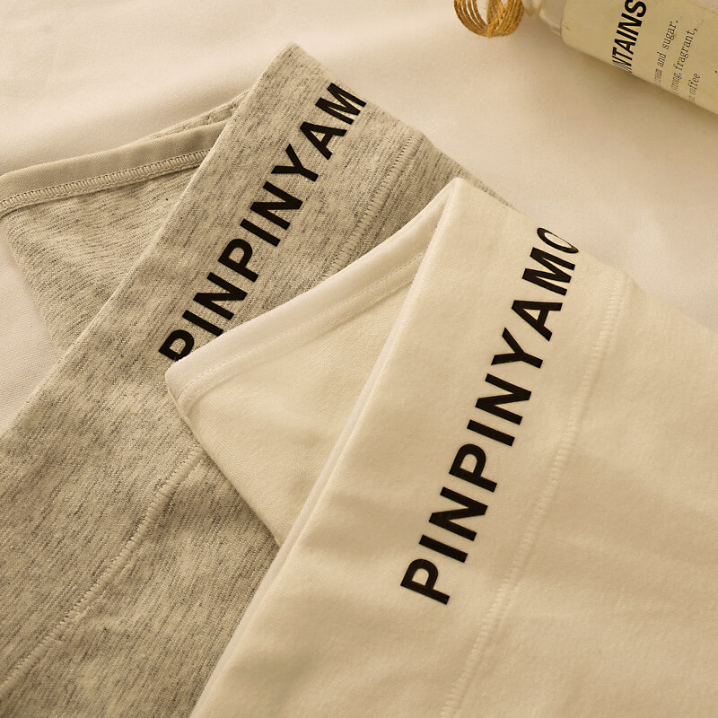 CALVIN KLEIN PERFORMANCE女士内裤舒适透气纯色棉裆部字母印花少女三角裤裤衩裤头 007#混色 2XL (120-140斤)