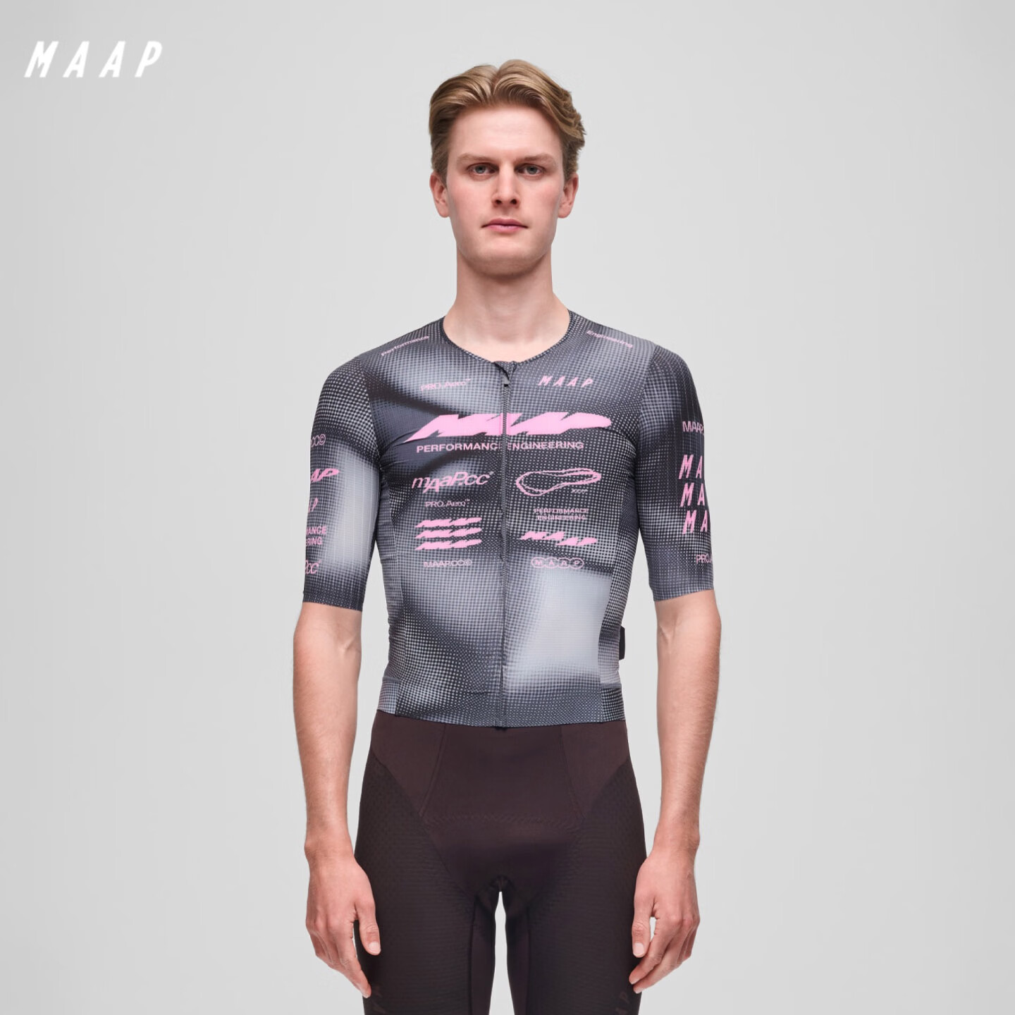 MAAP【新品】男士 BetaII系列 Pro Aero 短袖骑行服专业速干透气紧身 暗钢灰 S