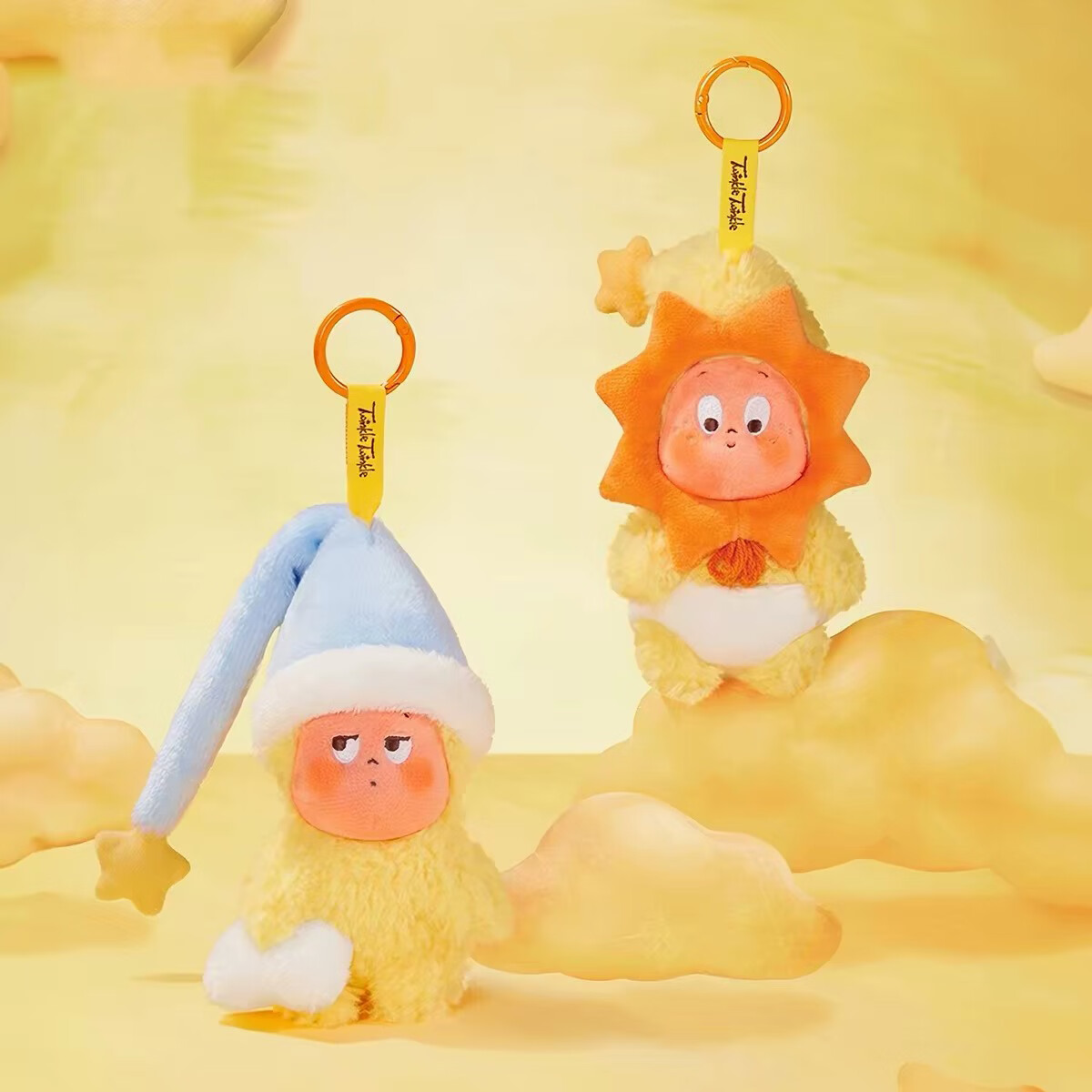 泡泡玛特（POP MART）我们都是星星人系列毛绒挂件盲盒玩具礼物公仔女友玩偶摆件送人 我们都是星星人毛绒-隐藏款晚安星星人【拆盒未拆袋】