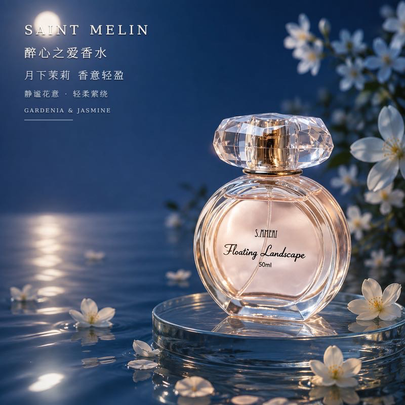 圣美伦(Saint Melin)新款醉心之爱香水甜心温柔少女香花香女士持久留香淡香水送女朋友 醉心之爱 50ml