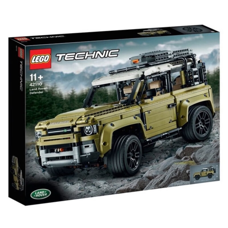 儿童成人拼装积木玩具 男孩女孩 暑假礼物 42110 路虎卫士越野车