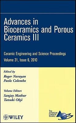 预订Advances in Bioceramics and Porous Ceramics III