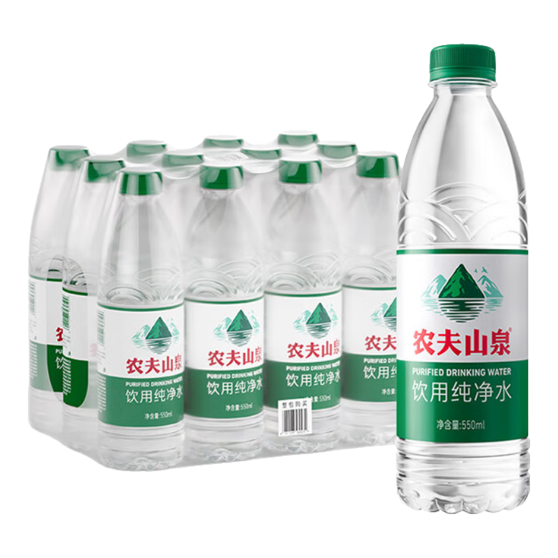 nongfushanquan/ũ��ɽȪ ��ƿ  ����ˮ ����ˮ 550ml 24ƿ 29.8Ԫ