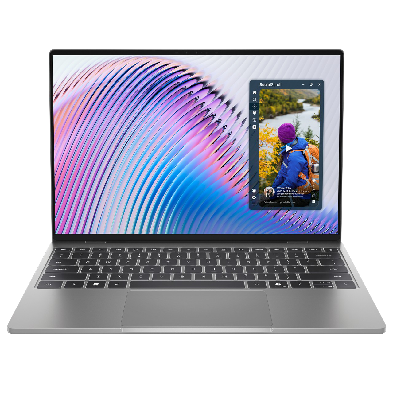 戴尔（DELL）国家补贴笔记本电脑新款XPS 13 Air 第三代酷睿5 AI轻薄本学生办公 2.5K 120Hz高刷触控屏 暮云灰