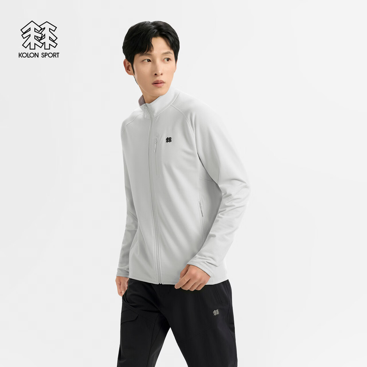 KOLON SPORT/可隆户外抓绒衣 男Polartec EMBER Mid-layer抓绒夹克