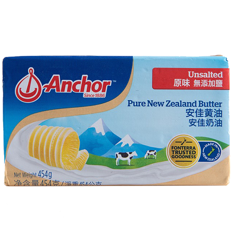 Anchor 安佳 黄油 原味 454g