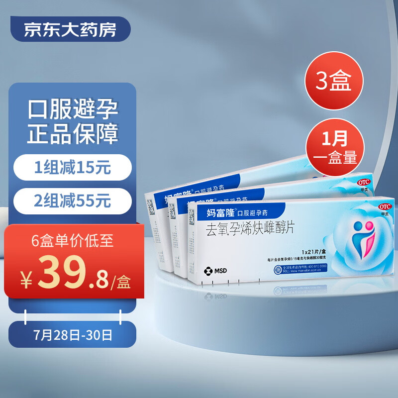 妈富隆计生避孕用药价格走势及消费者评价