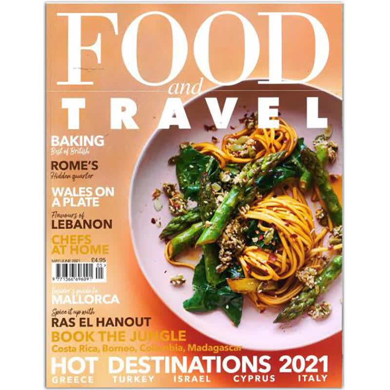 【单期可选】英国美食与旅游杂志 Food and Travel 2020/2021年旅行特刊 2021年5/6月合刊