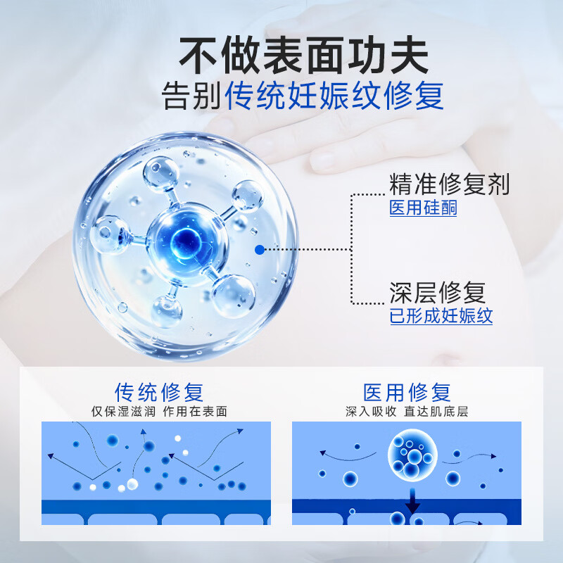 普迈迪产后疤痕修复凝胶妊娠纹祛疤膏霜剖腹产去深层修复疤痕 【剖腹产疤痕】3支装