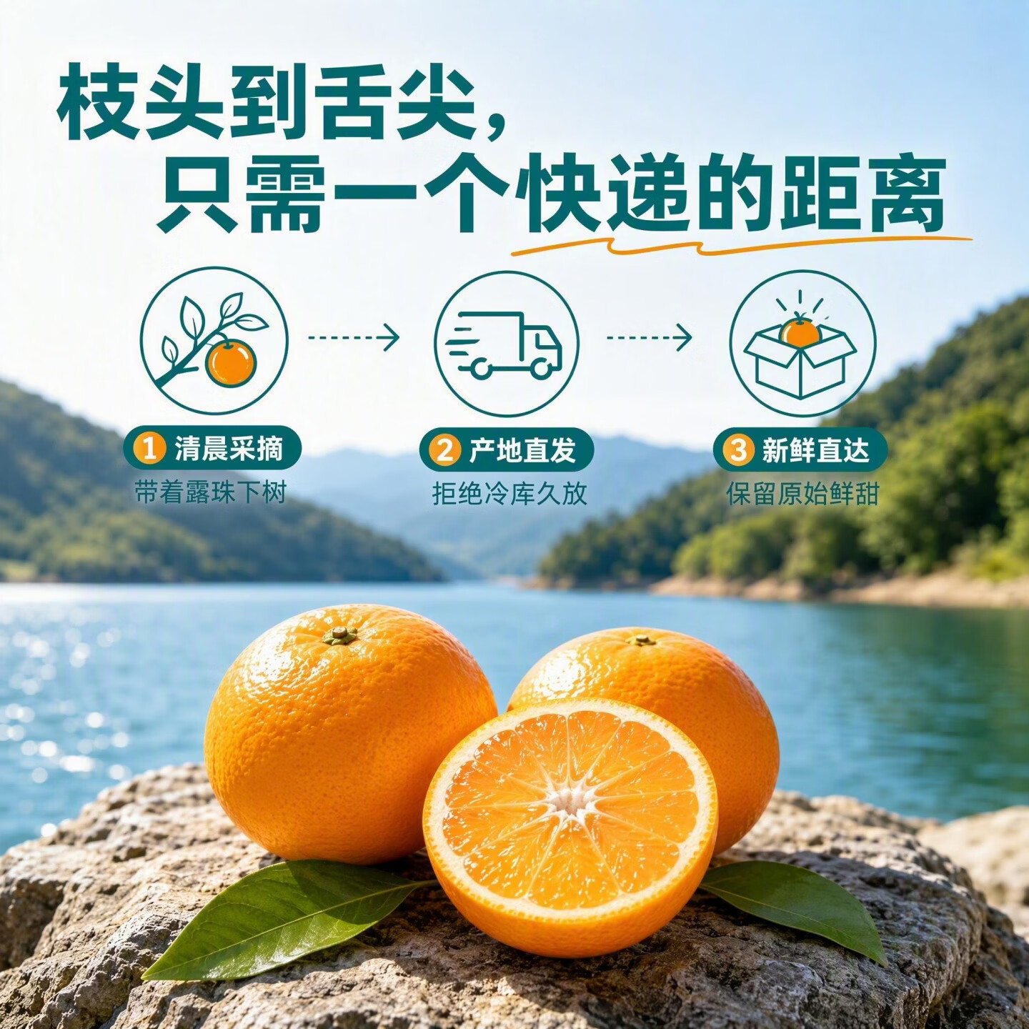 正宗湖南东江湖蜜桔郴州资兴清江蜜橘子现摘新鲜水果JD快递直发 精品大果5斤(果径60-65mm)