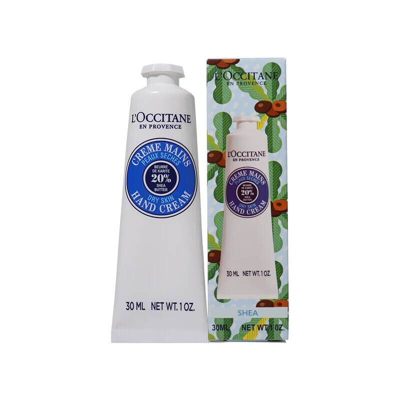 欧舒丹（L'OCCITANE）正品法国护手霜乳木果樱花玫瑰30ml女教师节保湿 热卖六件套送礼袋