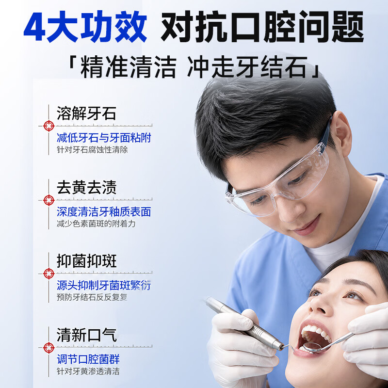 BOBN口腔医用漱口水消炎杀菌消肿止痛牙龈出血护龈清新气去口臭牙结石 【持久清新】温和清洁漱口水500ml*3