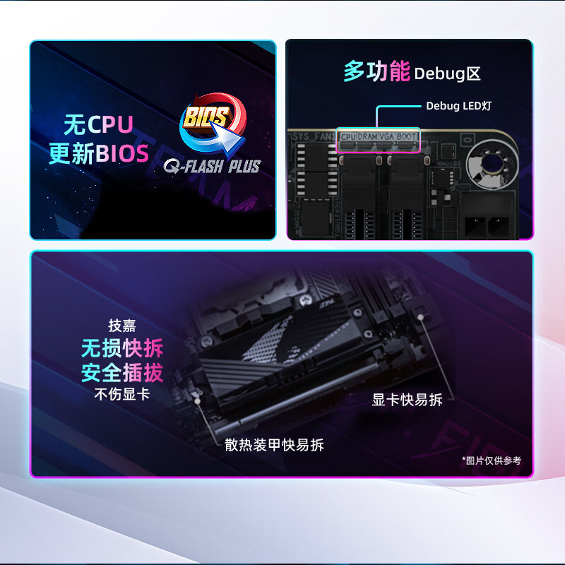 技嘉 迷你雕B850I AORUS PRO WIFI7 DDR5 图 5