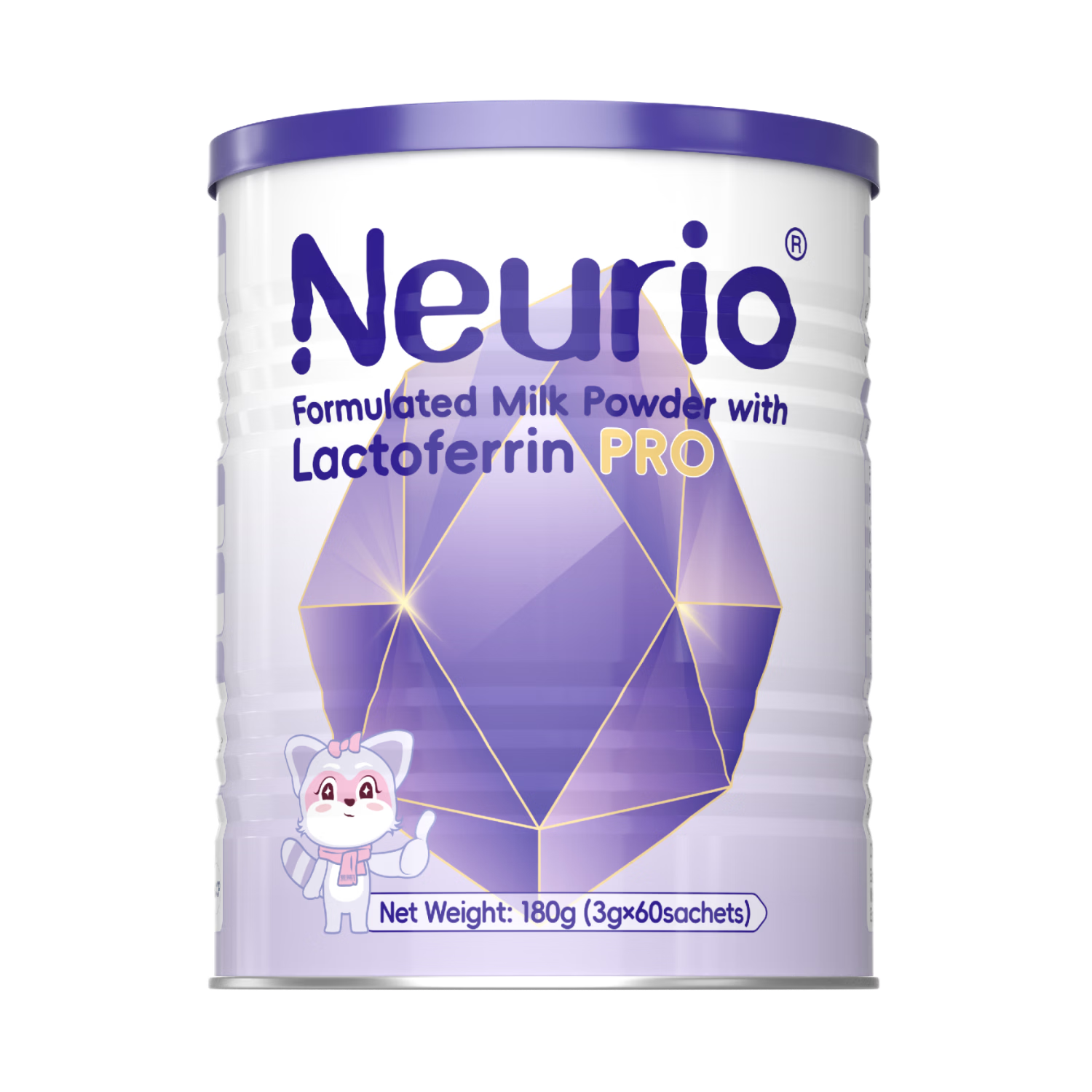 纽瑞优（Neurio）乳铁蛋白适用紫钻pro版免疫球蛋白粉3g*60袋