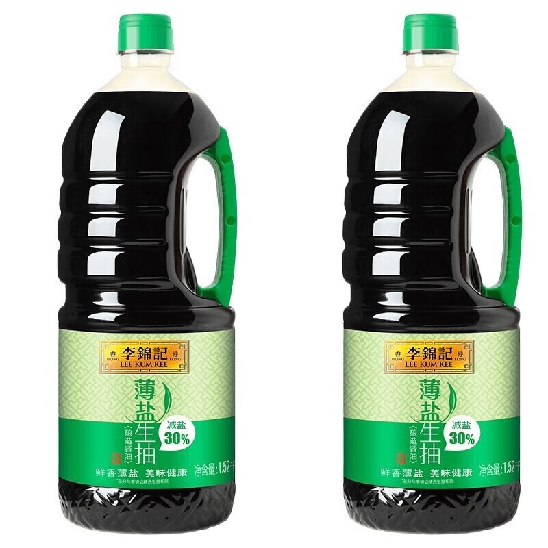 李锦记(lee kum kee)薄盐生抽 酱油下饭菜烧烤凉拌炒菜家用调味品1.