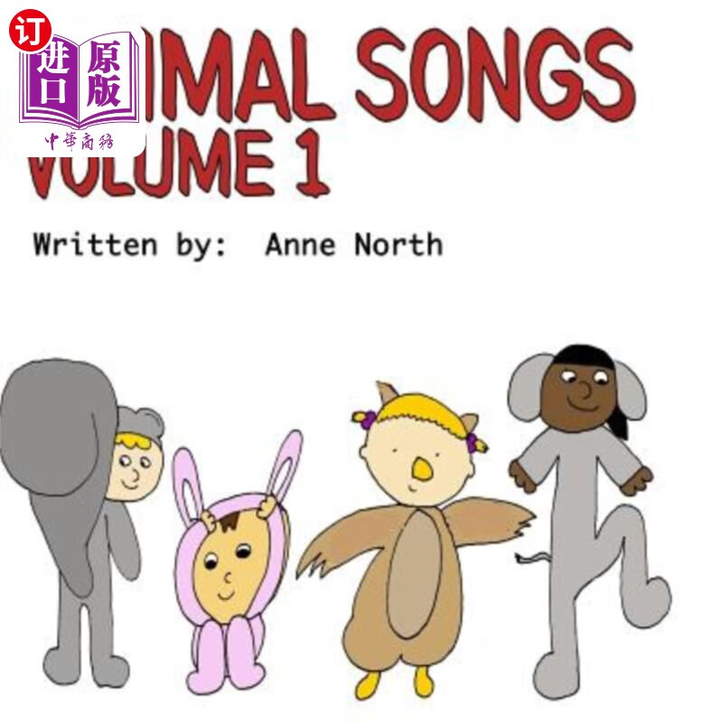 海外直订animal songs volume 1 动物之歌第一卷