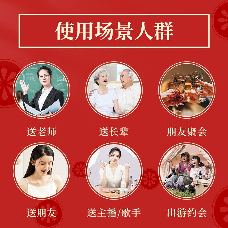 潘高寿化橘红胎含片无糖润喉糖护嗓子咽喉疼痛清凉润喉教师礼糖果 化橘红胎无糖单盒装