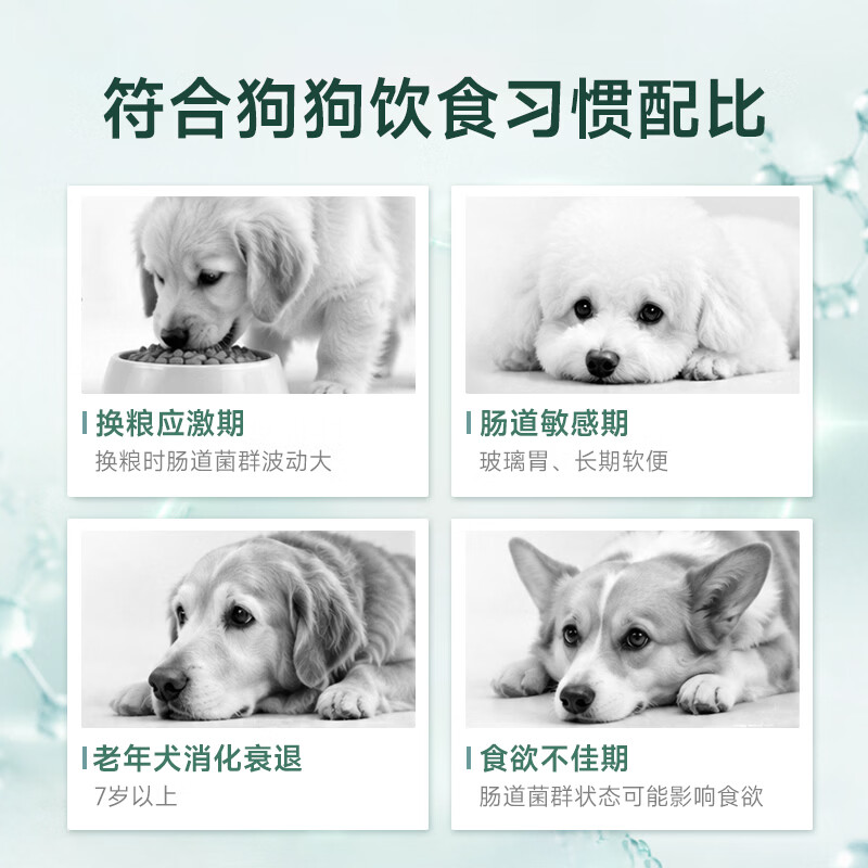 中农星Vetome活性复合益生菌口腔闪释片(犬用)70mg×10片/盒 10片*1盒