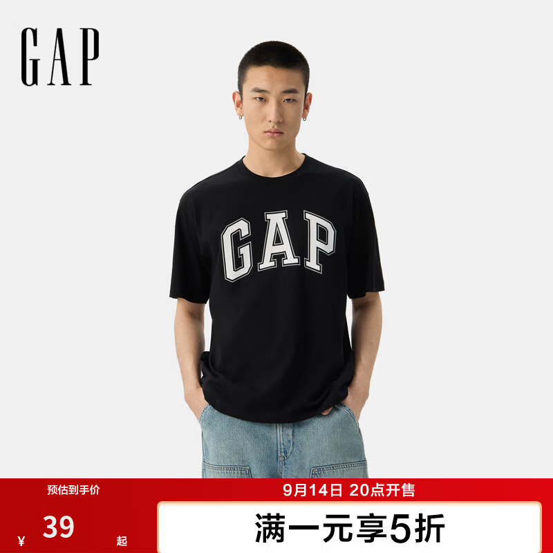 GAP经典大logoT恤 39元，GAP纯棉小熊T恤 39元，GAP抓绒连帽卫衣 99元 - 86线报