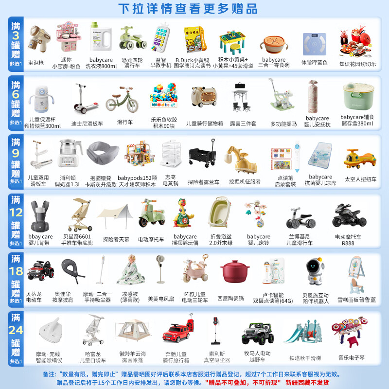 森宝（Semper）红罐Pro版官方正品 集罐送赠品 5HMOs婴儿配方奶粉 原装进口 800g 【种草有礼】2段1罐 效期27年4月