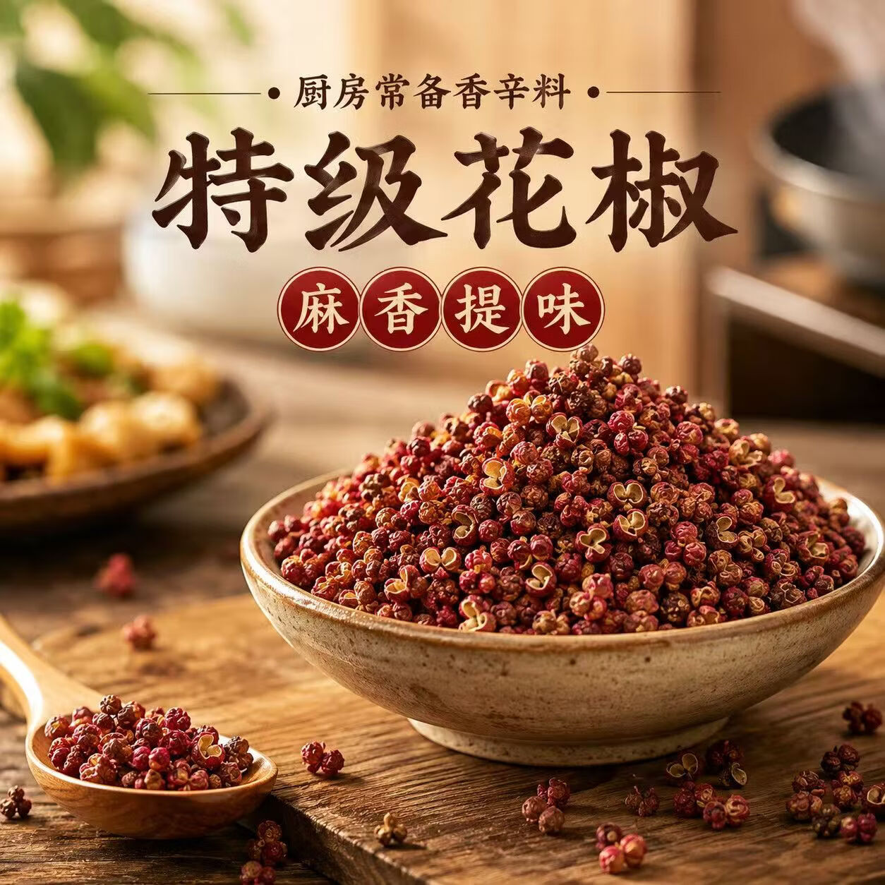 TRT正宗四川汉源大红袍花椒/无硫无添加/精选特香特麻药食两用红花椒 汉源特香特麻红花椒 200g*4罐 备用装 正品保障