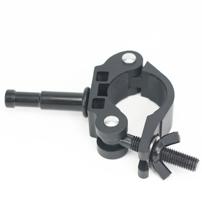 图宝映像 影视器材灯钩 舞台灯钩 顶灯夹 背景横杆管夹 管用夹 金属大力圆管夹 演播厅专用 夹具 管用夹M13-003 Φ30-Φ35mm+头子