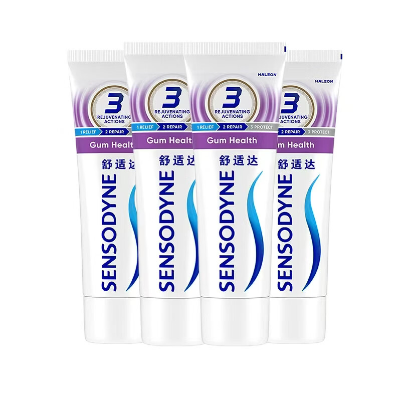 舒适达多效牙龈护理抗敏感牙膏 减少牙菌斑 呵护牙龈 缓解牙齿敏感 牙龈护理200g