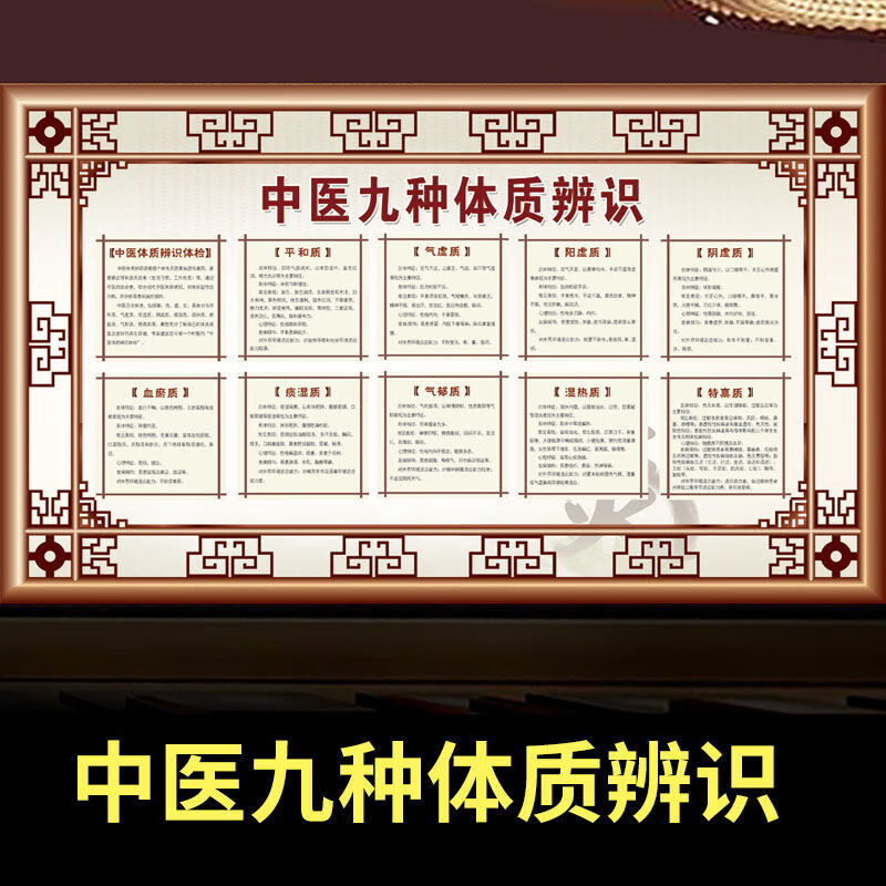 中医九种体质辨识 90*135(相纸)