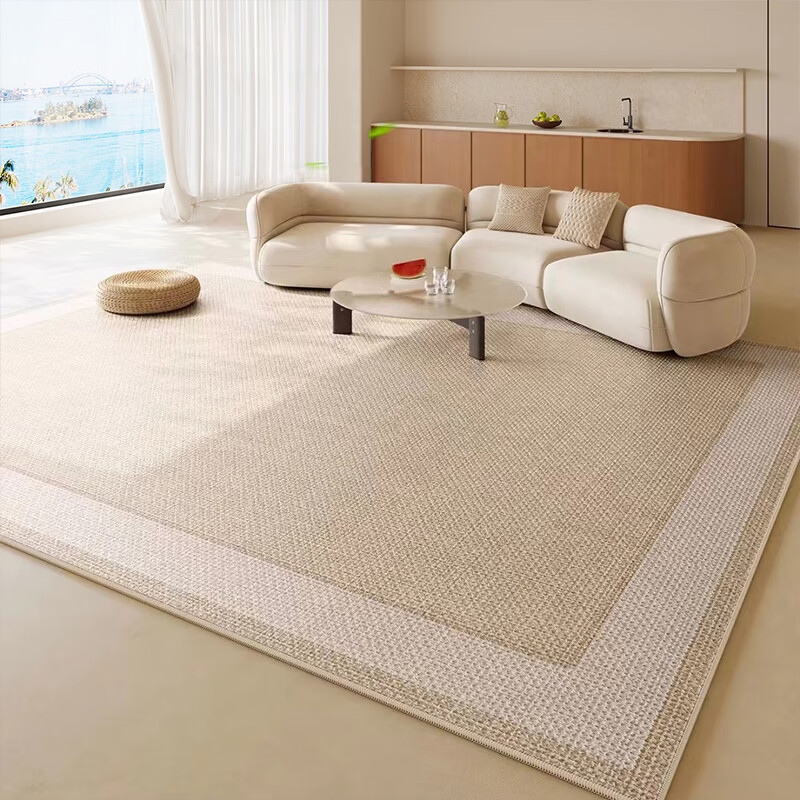 宝格鸟地毯客厅茶几毯简约轻奢卧室沙发办公室家用书房大尺寸儿童床边毯 西山 180*250cm（中客厅）