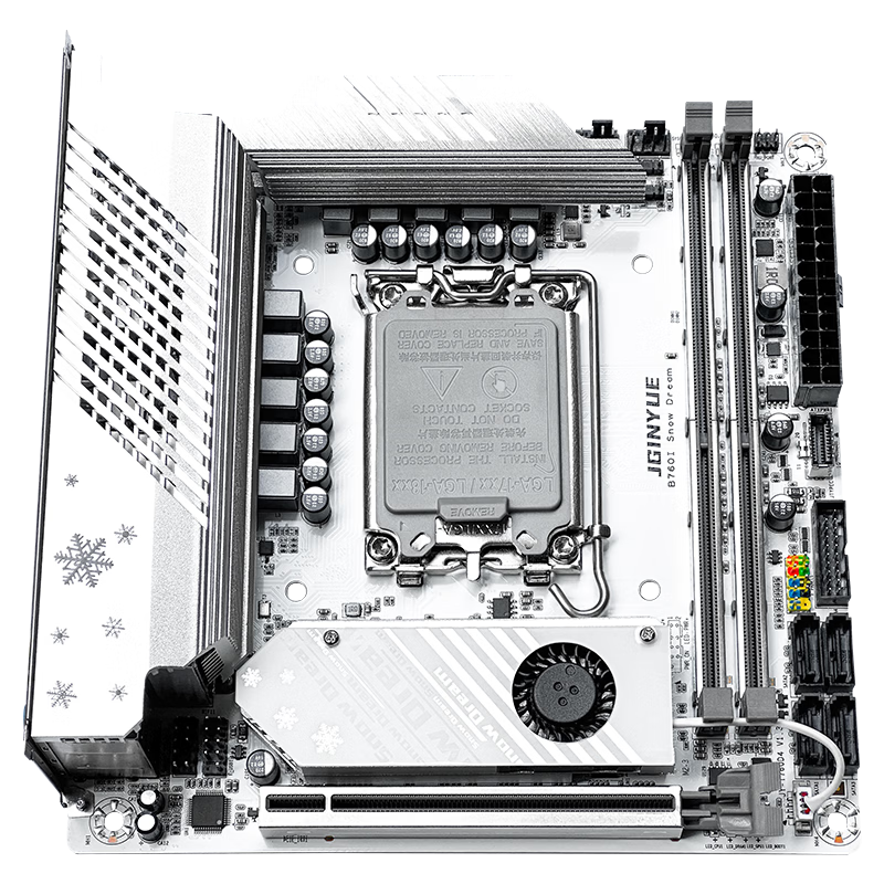 精粤 B760I SNOW DREAM ITX DDR4 LGA 图 6