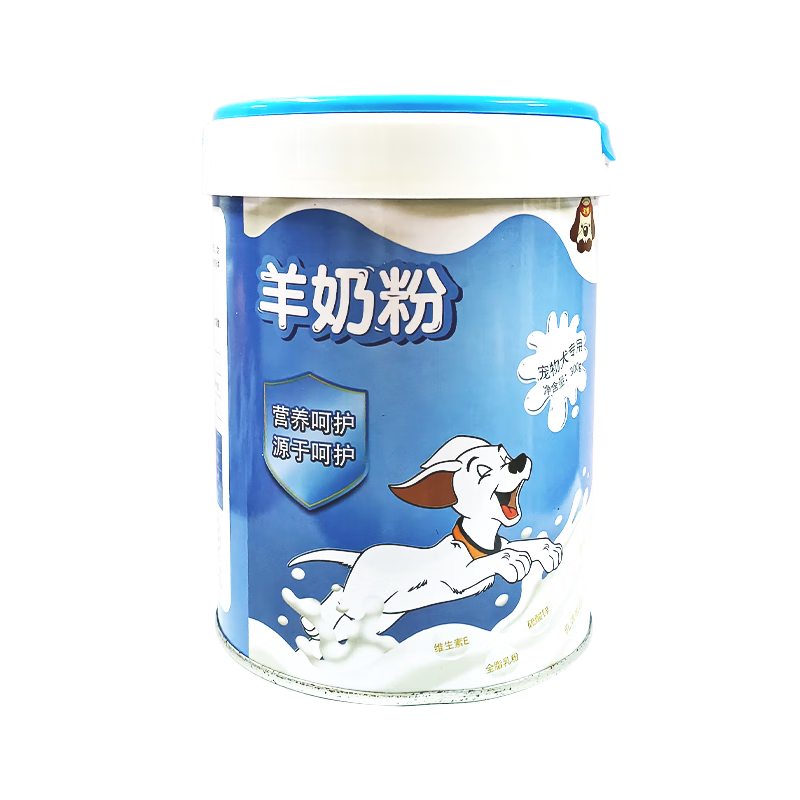 汪想寵物羊奶粉狗用幼犬專用新生貓咪初生成犬泰迪金毛補鈣通用營養(yǎng)品 1罐 300g 狗狗羊奶粉
