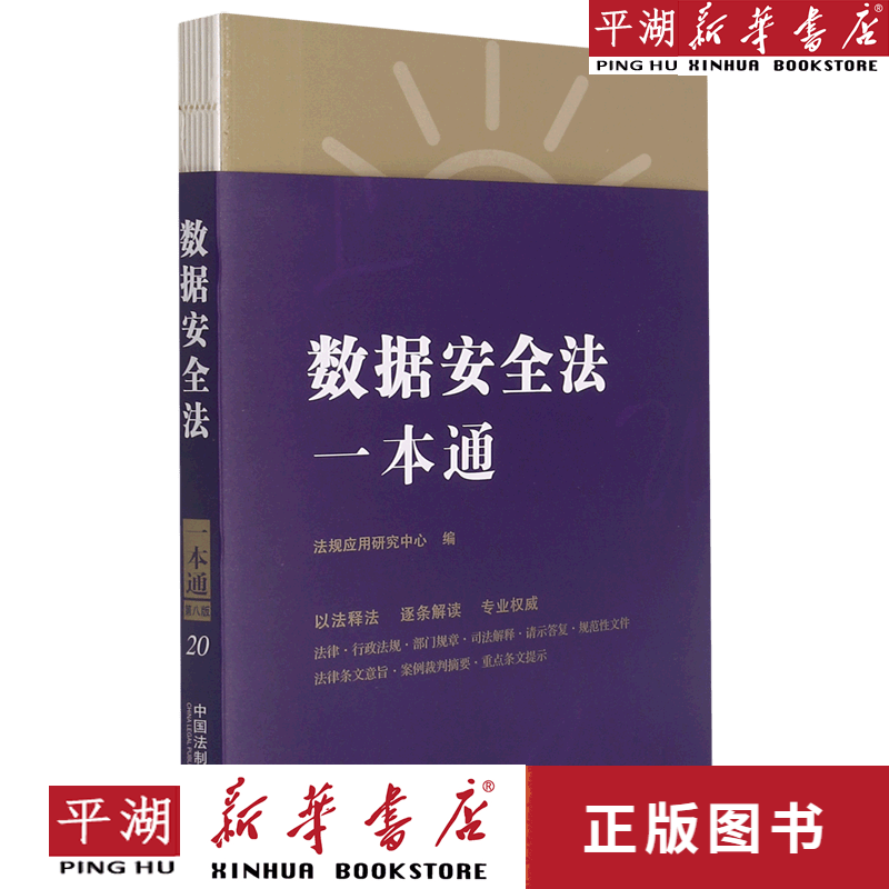【新华书店正版书籍】数据安全法一本通
