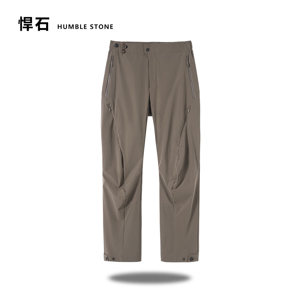 悍石HUMBLE STONE【运动.自由3.0】耐磨冲锋软壳休闲裤26008 玄青黑 L建议120-140斤