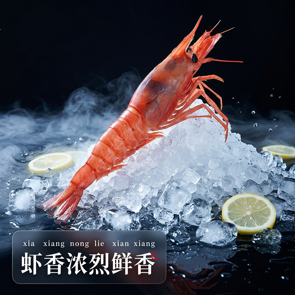 特大东海红魔虾深海大虾胭脂虾凉拌生腌刺身香煎商用鲜活冷冻顺丰 【特大号1盒装】到手5-6只 260g(净重) 约18cm虾脑充足