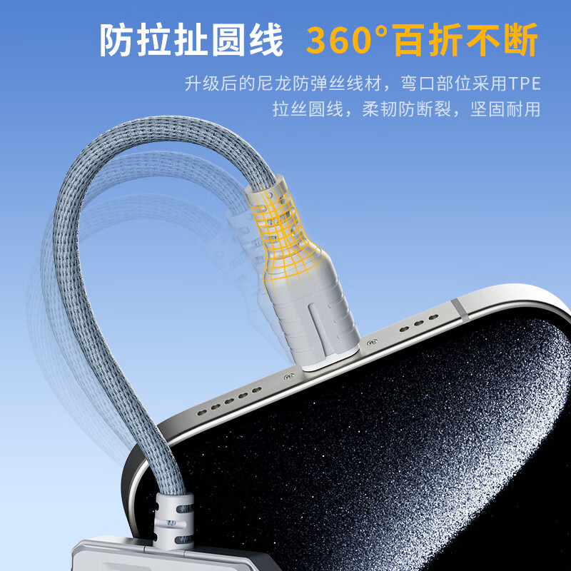 浦记GS1二合一3.5mm耳机转接器typec转接头开麦适用苹果15Pro平板边充边玩不掉电游戏安卓通用 浦记GS1灰白色二合一60W快充