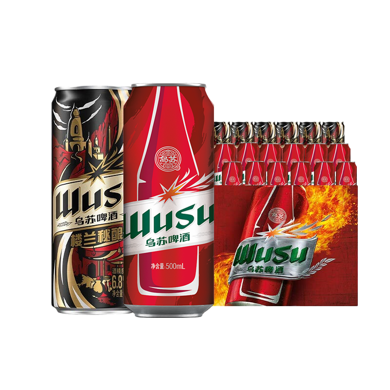 WUSU����ơ�� ������+¥�����װ 500ml��18��