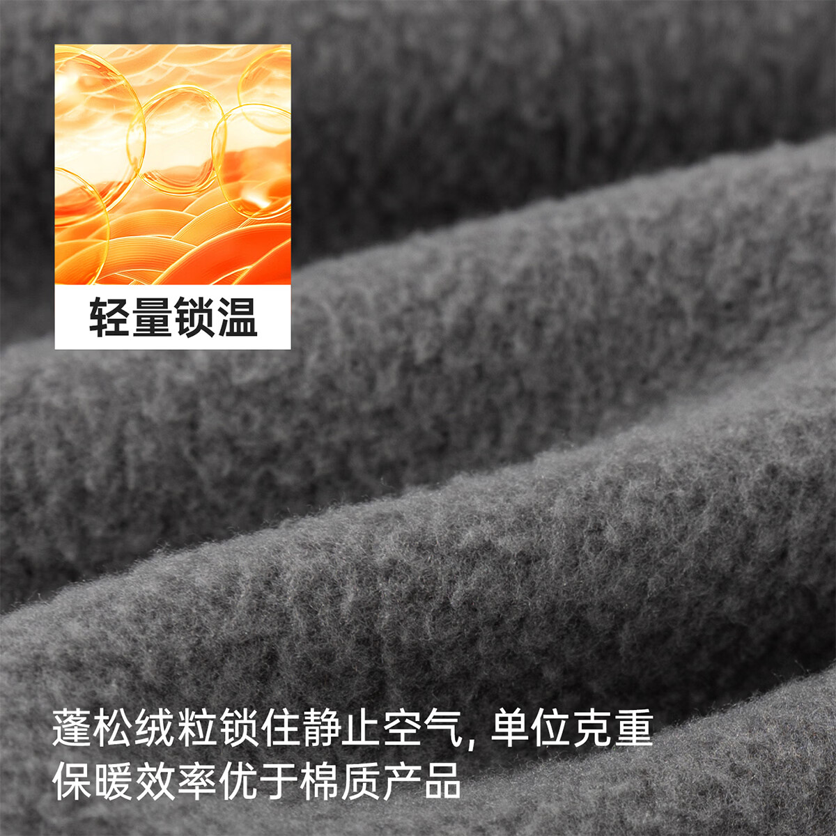 顶瓜瓜【软糯摇粒绒】单件装开襟情侣家居服背心秋冬男女保暖马甲 高智灰 3XL 190