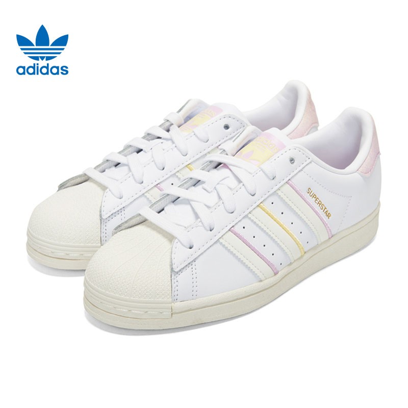 阿迪达斯(adidas)三叶草女鞋superstar贝壳头女子运动休闲鞋板鞋fx