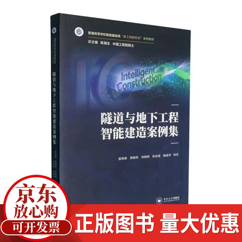 隧道与地下工程智能建造案例集雷明锋中南大学出版社9787548767640 历史书籍