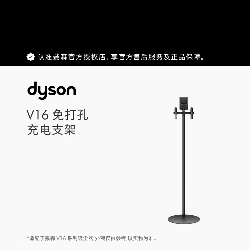 戴森（DYSON）吸尘器配件 v16免打孔充电支架 【v16 支架】