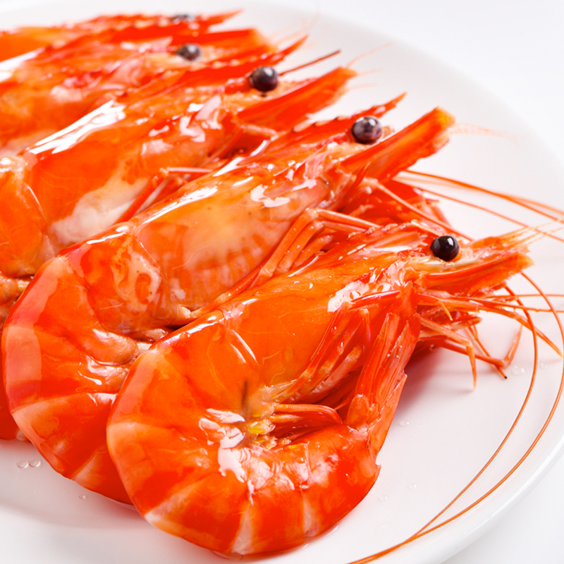 京东海外直采 泰国熟冻黑虎虾(特大号) 370g 12-15只/盒