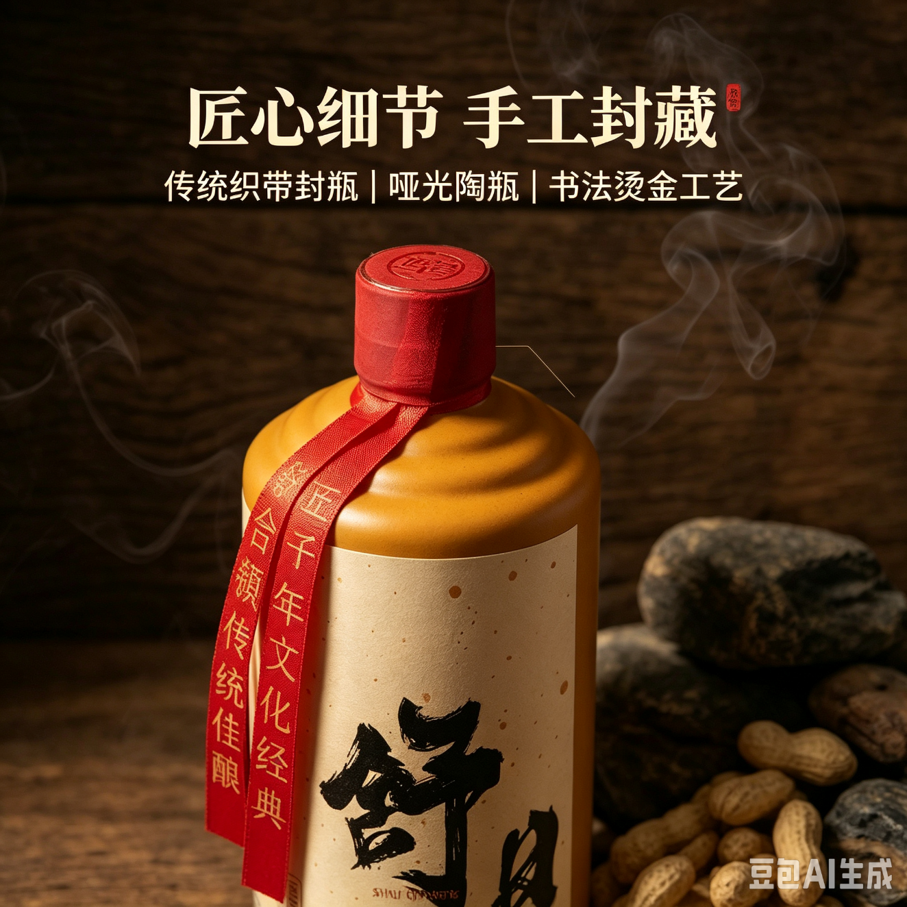 舒心 贵州茅台镇白酒 53度酱香型白酒 舒心日子 大曲坤沙纯口粮食酿造 53度 500mL 1瓶 单瓶装