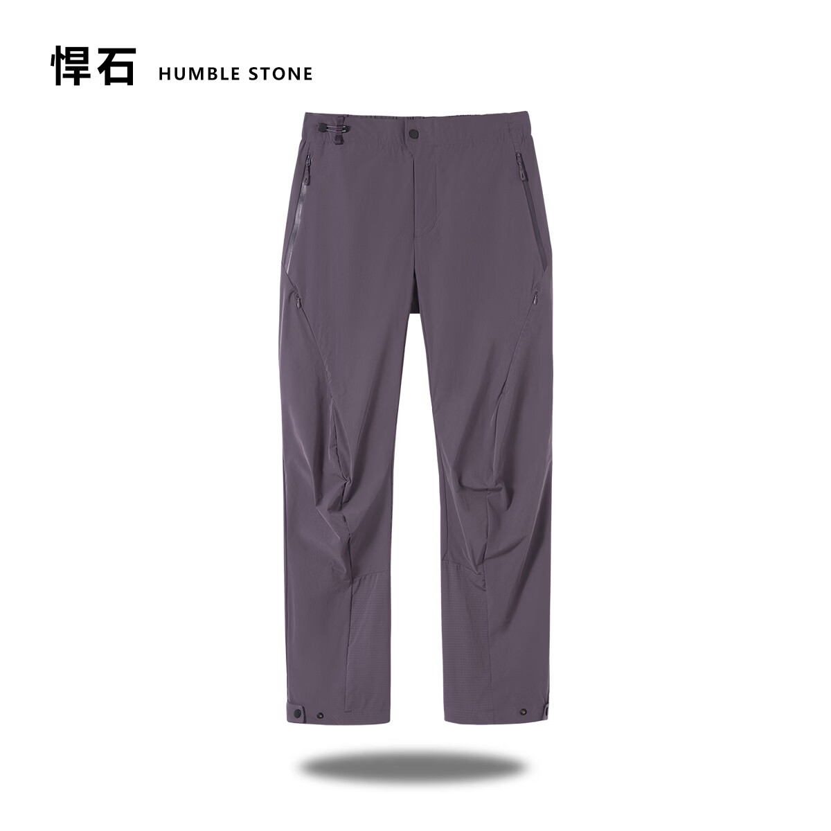 悍石HUMBLE STONE【运动.自由3.0】耐磨冲锋软壳休闲裤26008 玄青黑 L建议120-140斤