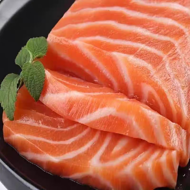 【顺丰冷链】正宗新疆三文鱼新鲜整条一整只开片刺身即食日料 10斤 整条去内脏-送芥末酱料
