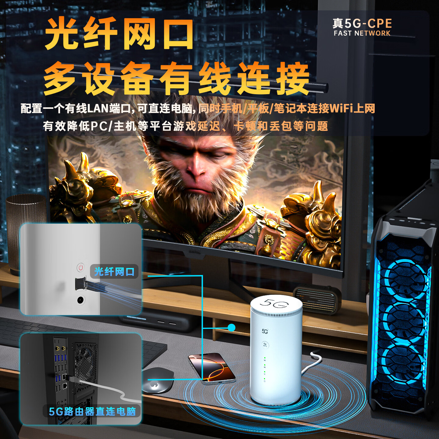 羽浪5g随身wifi6移动无线cpe路由器免插卡双频redcap车载上网高速流量户外直播商务办公2026款移动wifi 5G旗舰顶配版【性能提升搭载高增益天线】 支持32台设备连接