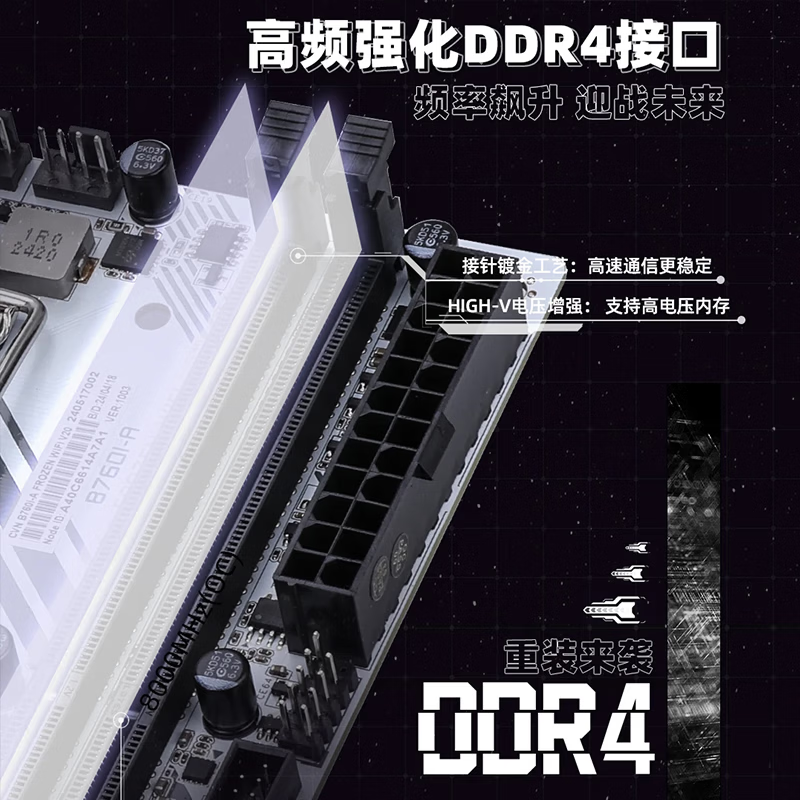 七彩虹 CVN B760I-A FROZEN WIFI V20 登陆舰DDR4 图 5