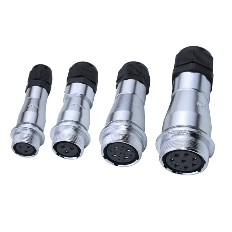 zhqcn航空插头ws16/20/24/28系列tk型 对接母座zk 电缆接头连接器 ws