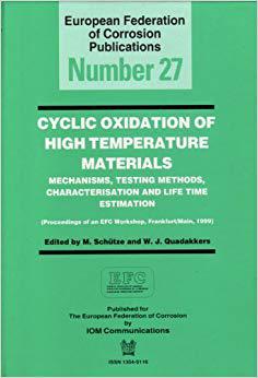 【预订】cyclic oxidation of high temperature