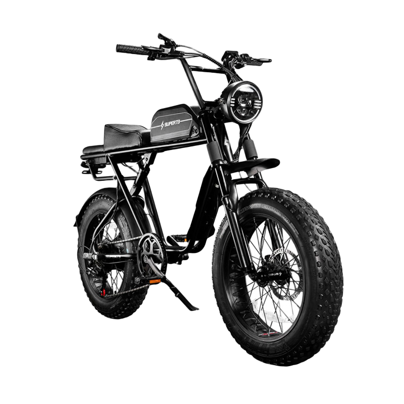巴赫super73 电动车越野电动自行车山地自行车电瓶车成人复古助力车 S2标准版-25安纯电约60公里