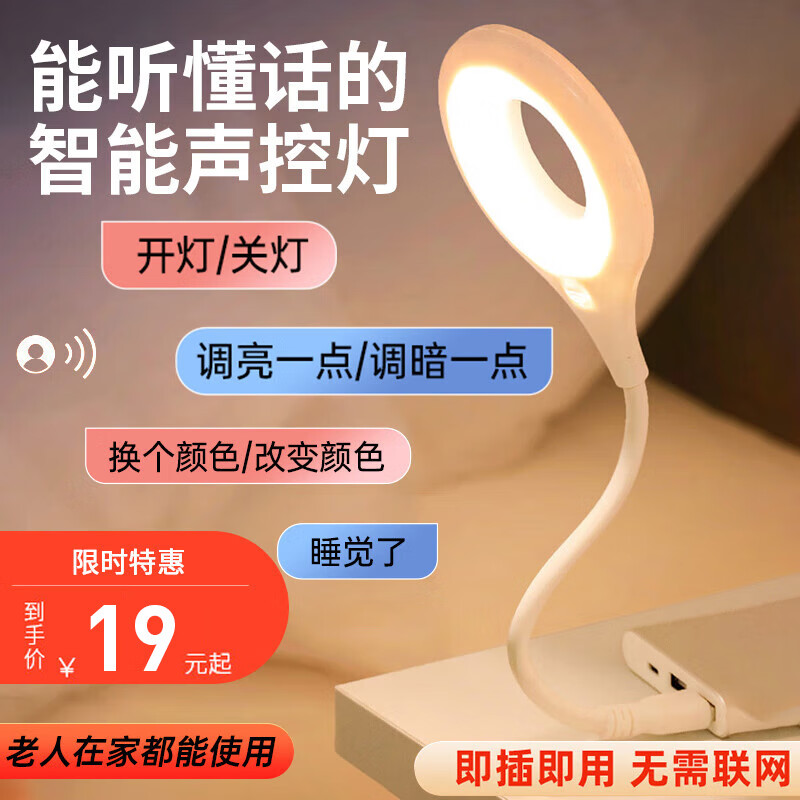 阳致声控小夜灯智能语音灯床头灯夜灯卧室氛围灯语言控制感应灯小台风属于什么档次？